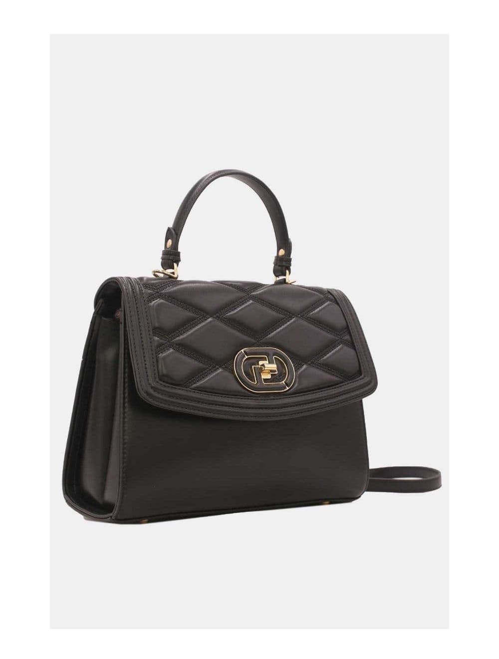 Sac à Rabat Matelassé Chic Femme 22B-5731-Black — vue 3