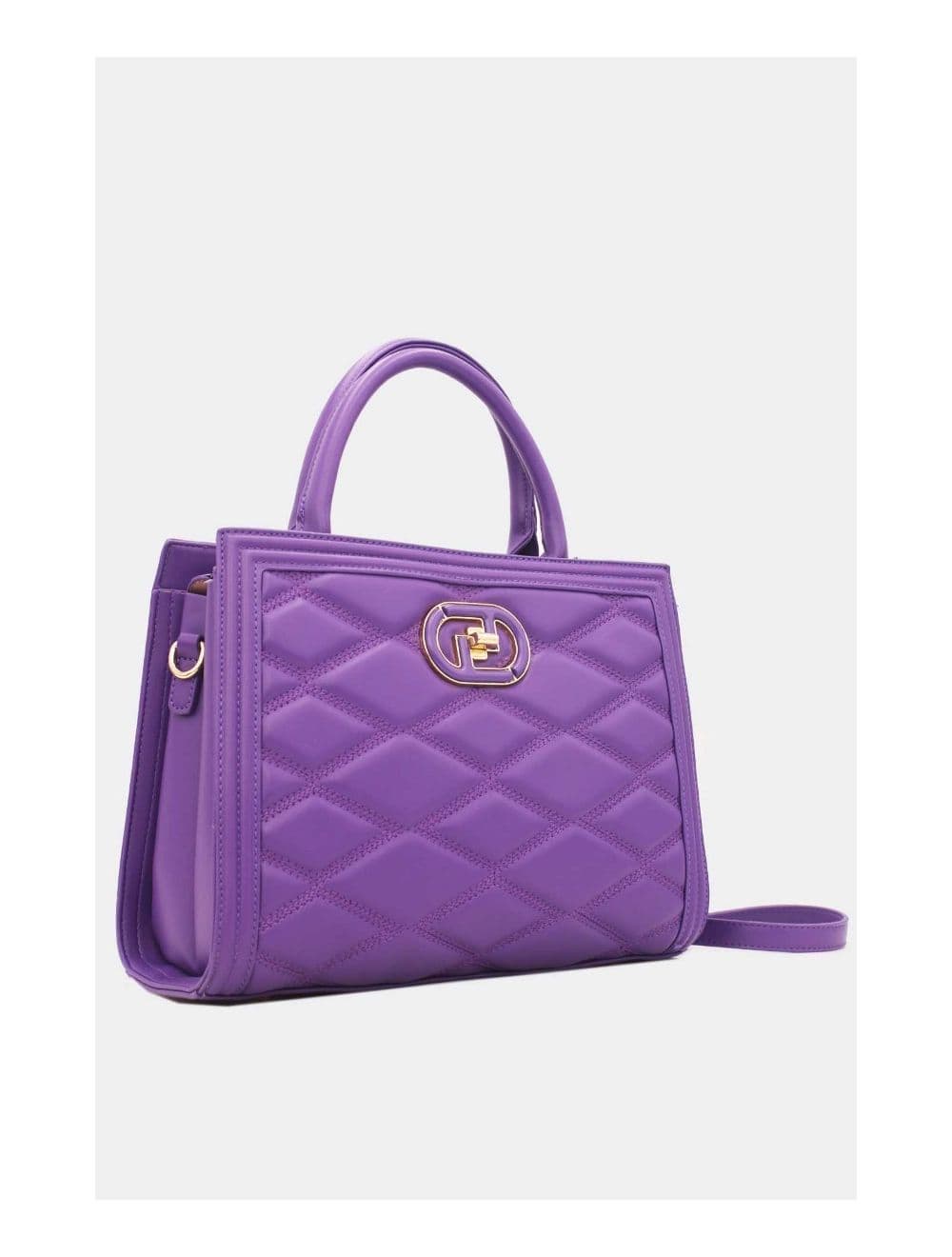 Sac à Main Femme Chic Matelassé 22B-5730-Purple — vue 3