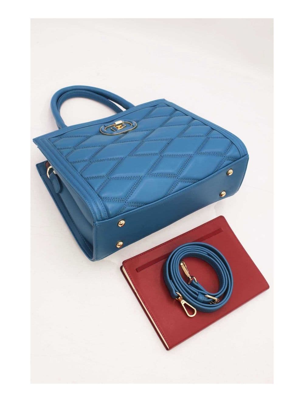 Sac à Main Femme Chic Matelassé 22B-5730-Blue