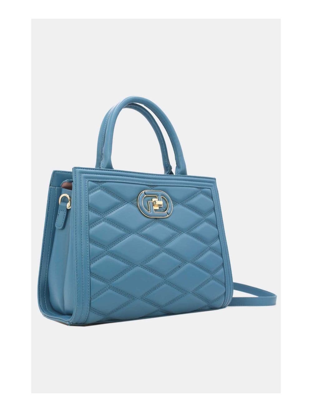 Sac à Main Femme Chic Matelassé 22B-5730-Blue — vue 3