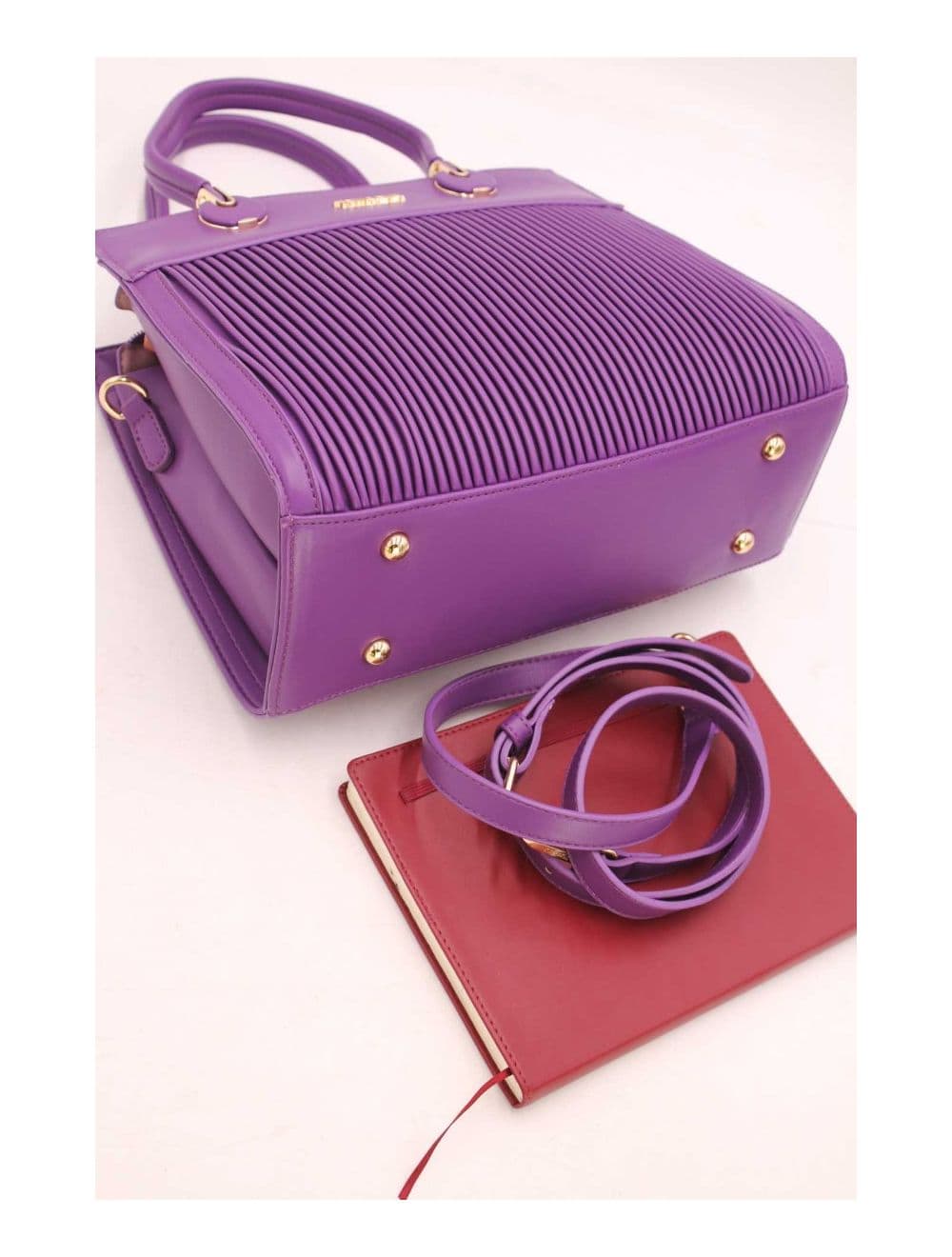 Sac à Main Multipoches Femme-23B-5701-Violet — vue 4