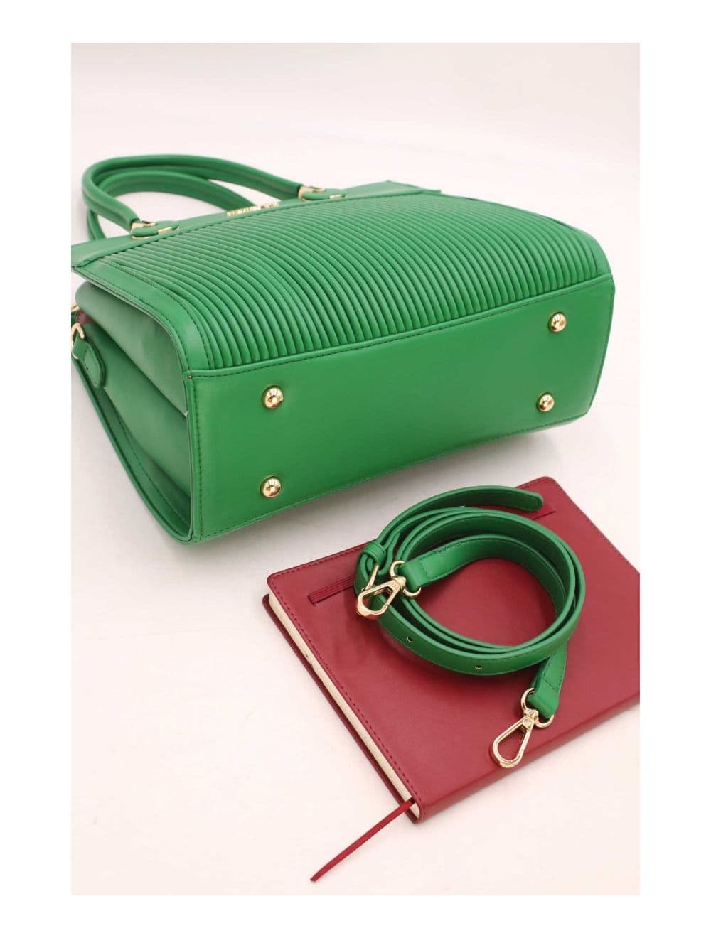 Sac à Main Multipoches Femme-23B-5701-Vert — vue 4