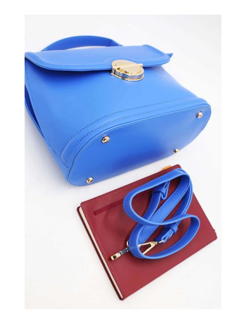Sac à Rabat Avec Push-lock 22B-5589-Bleu — vue 4