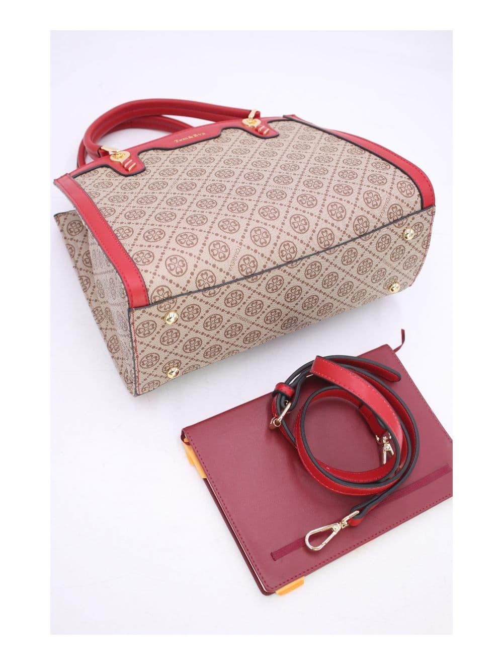 Sac à Main Monogramme-6934-Rouge — vue 4