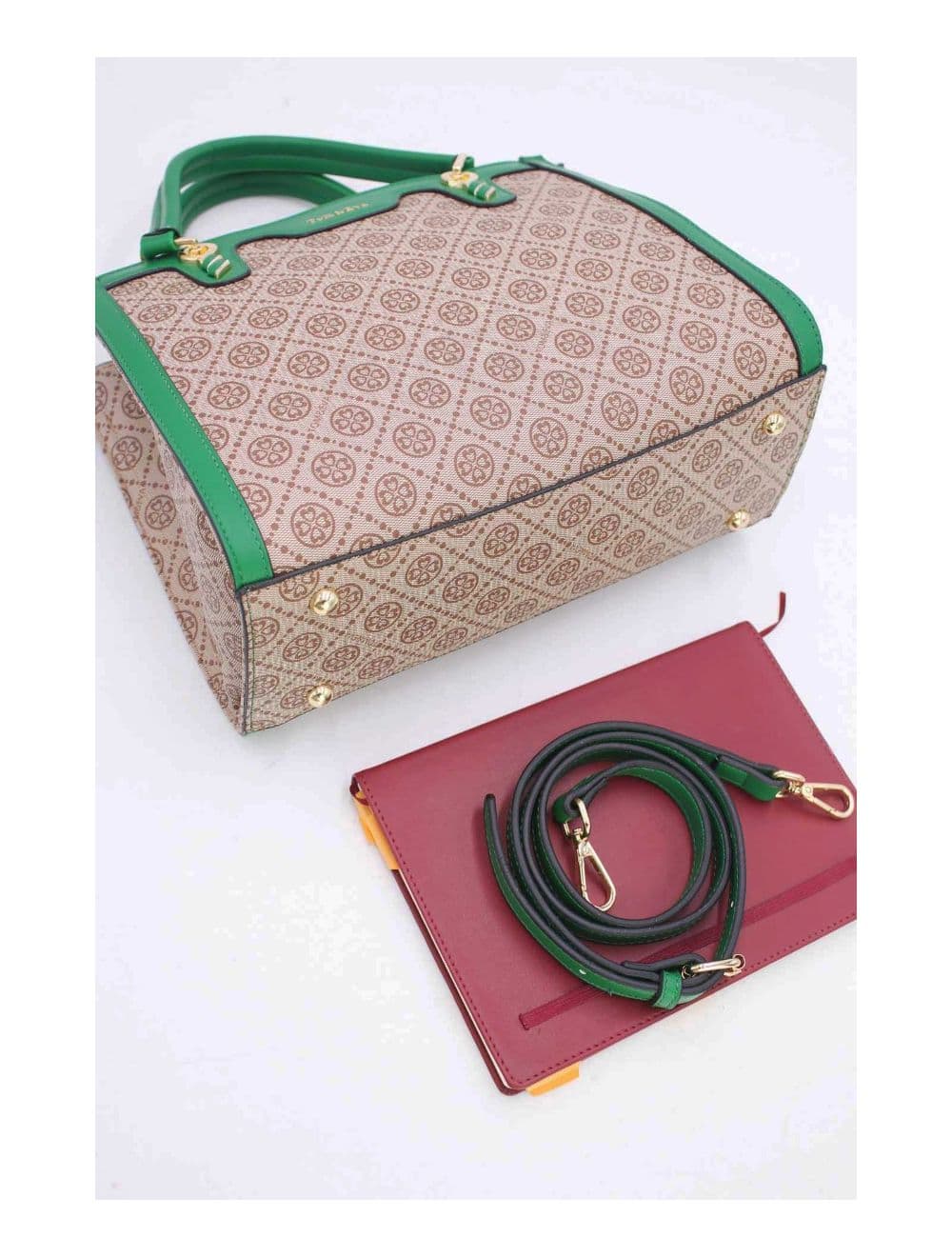 Sac à Main Monogramme-6934-Vert — vue 4
