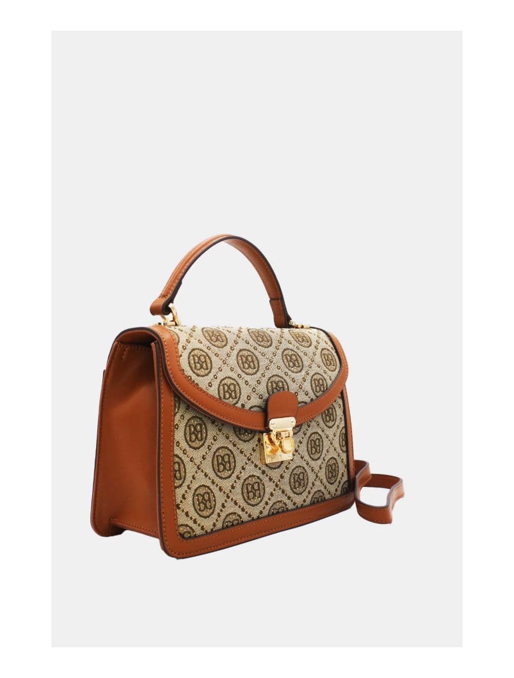 Sac a Main Monogramme Style Vintage 22B-5670-Camel — vue 2