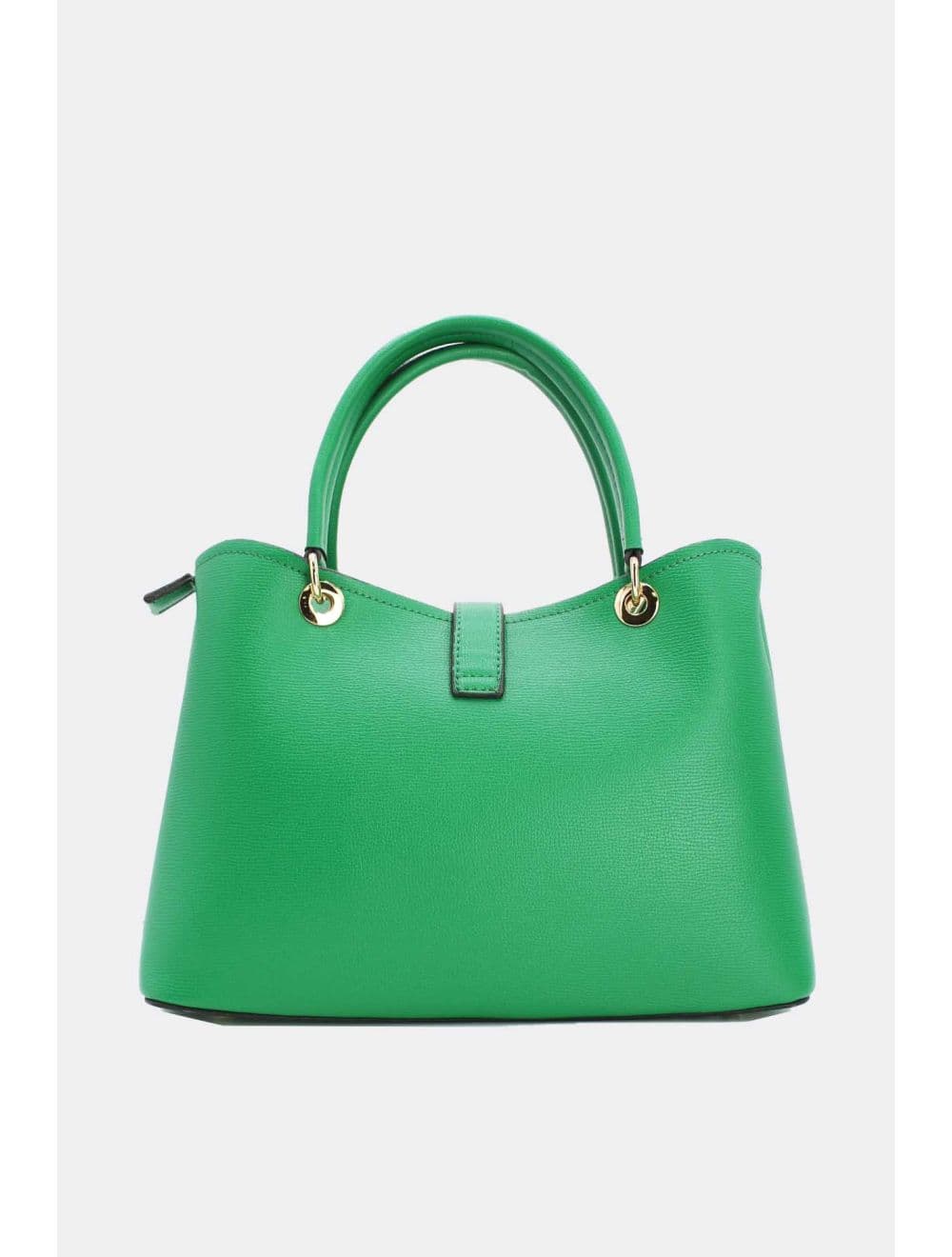 Sac à Main Classique Fermoir Avec Languette-6840-Vert — vue 3