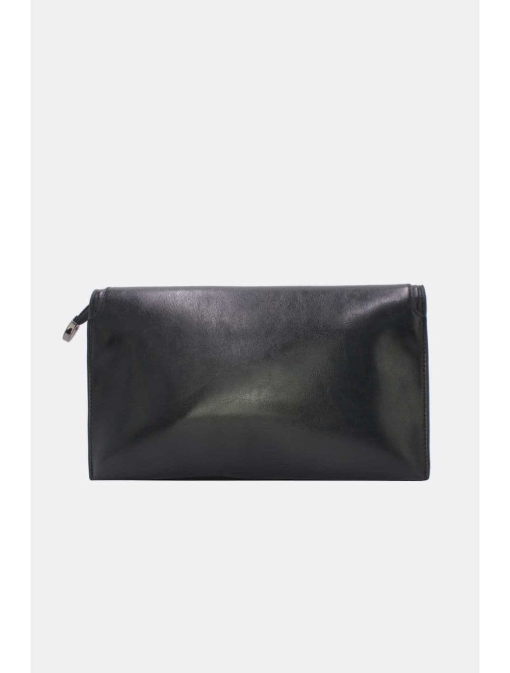 Pochette enveloppe structurée Avec Fermoir 24P-6099Y-Noir — vue 2