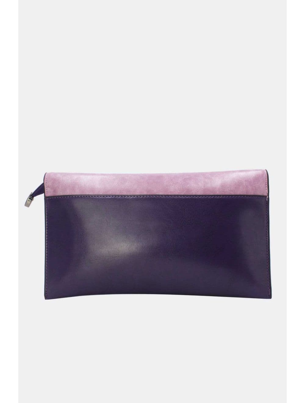 Pochette effet cuir à Rabat Avec Fermoir 25P-6389-D.Purple/Purple — vue 3