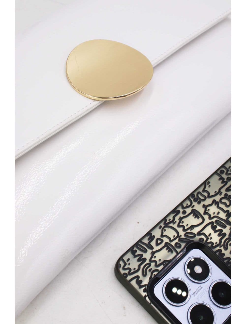 Pochette Bandoulière à Rabat 25P-6324-Blanc — vue 5
