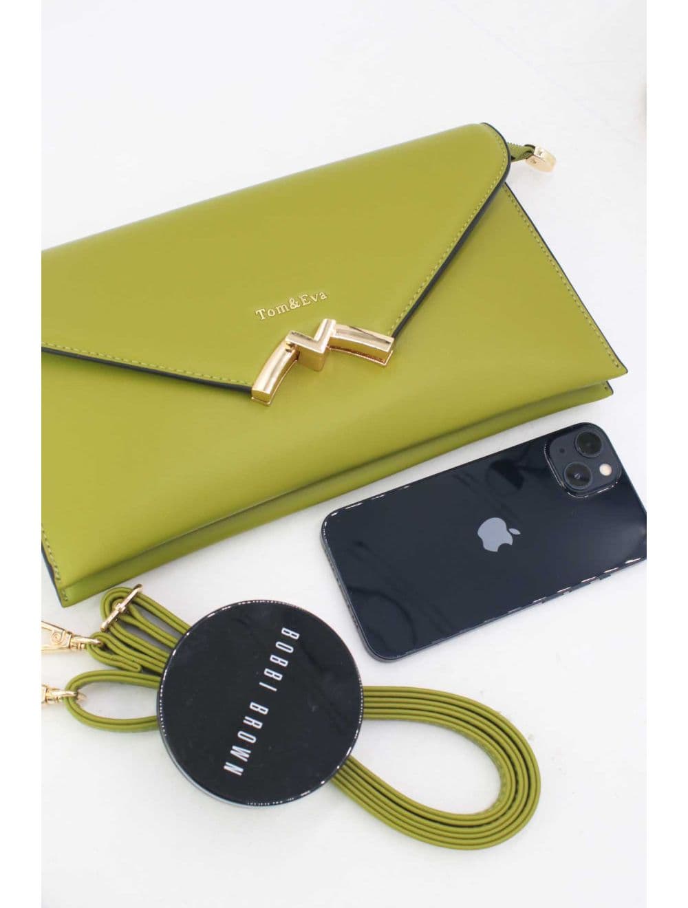 Pochette Bandoulière à Rabat 25P-6401-Vert — vue 4