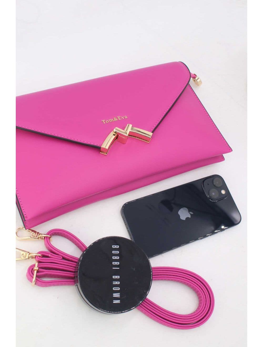 Pochette Bandoulière à Rabat 25P-6401-Fushia — vue 4