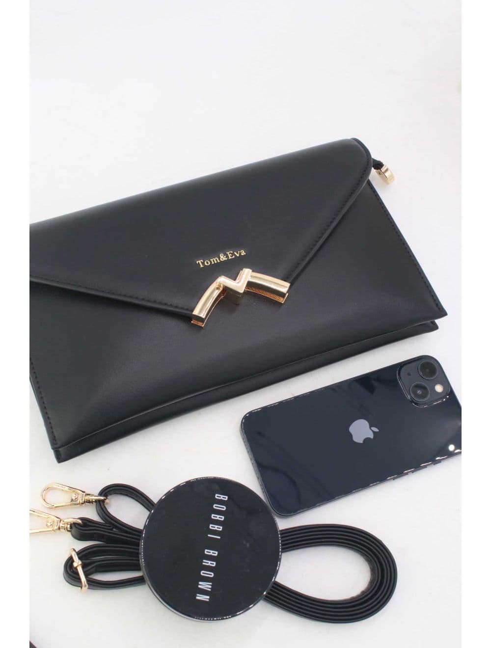 Pochette Bandoulière à Rabat 25P-6401-Noir — vue 4