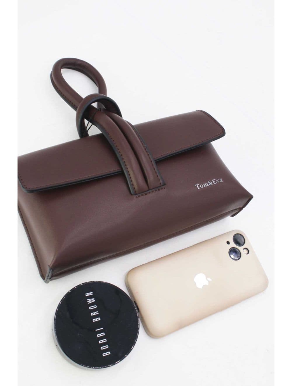 Pochette Smartphone Effect Cuir 25P-6411-Café — vue 4