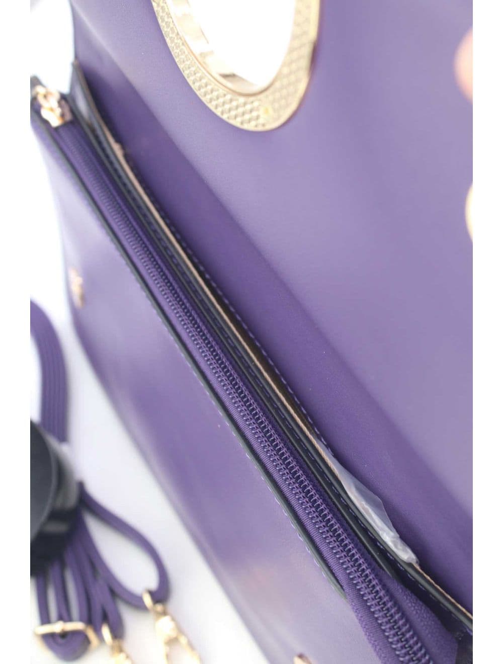 Pochette Bandoulière à Rabat 16D-1262-Violet — vue 5