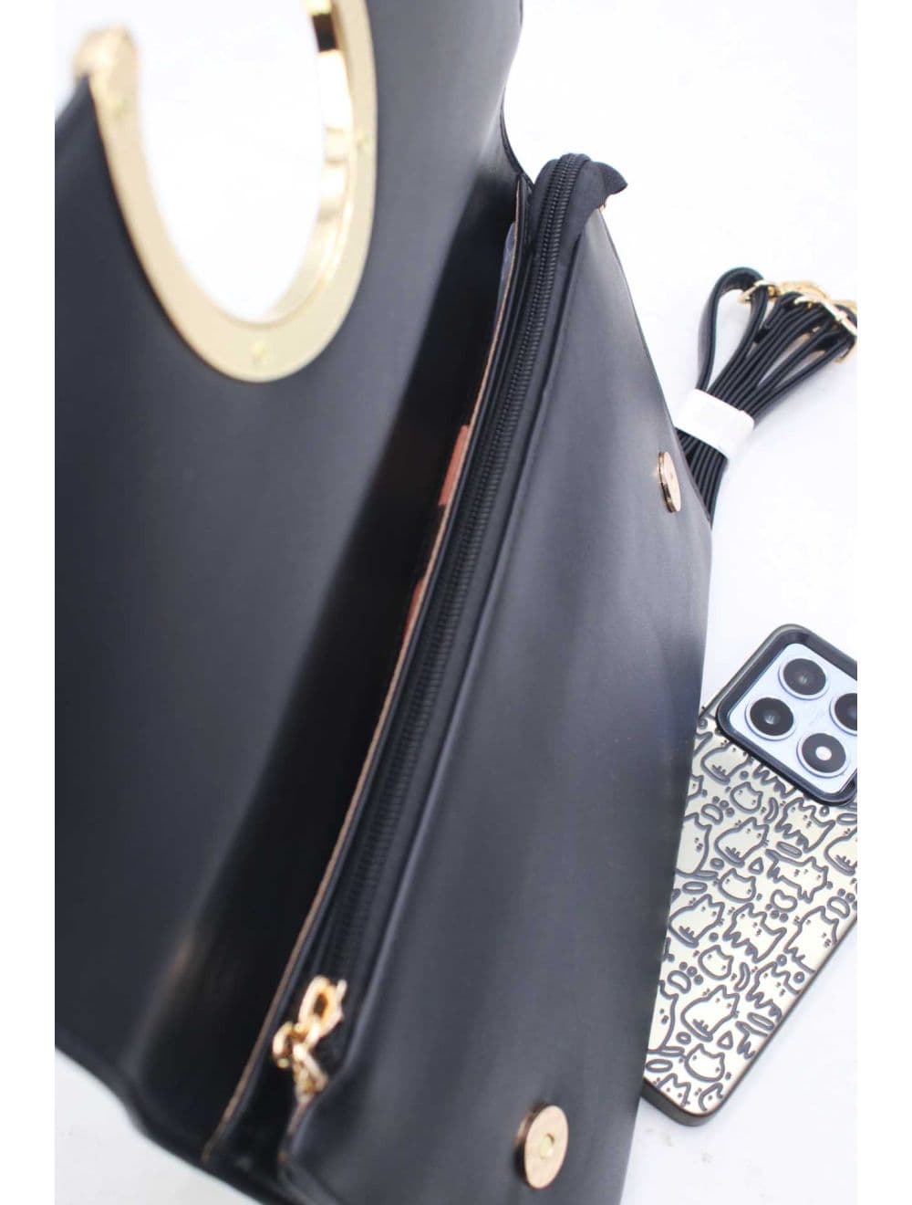 Pochette Bandoulière à Rabat 16D-1262-Noir — vue 5