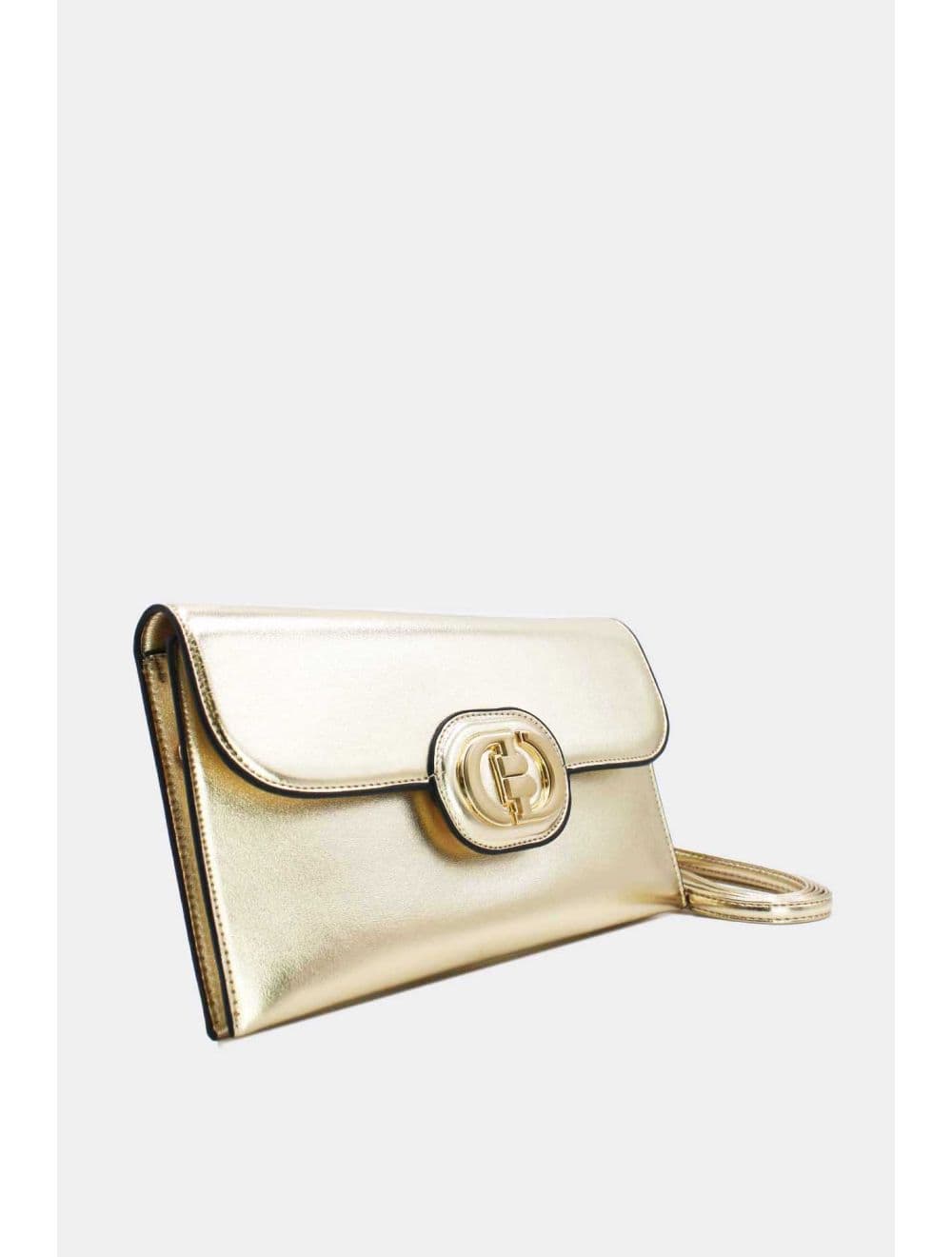 Pochette à Rabat avec Fermoir Avec Lettre B 22P-5565-Or — vue 2