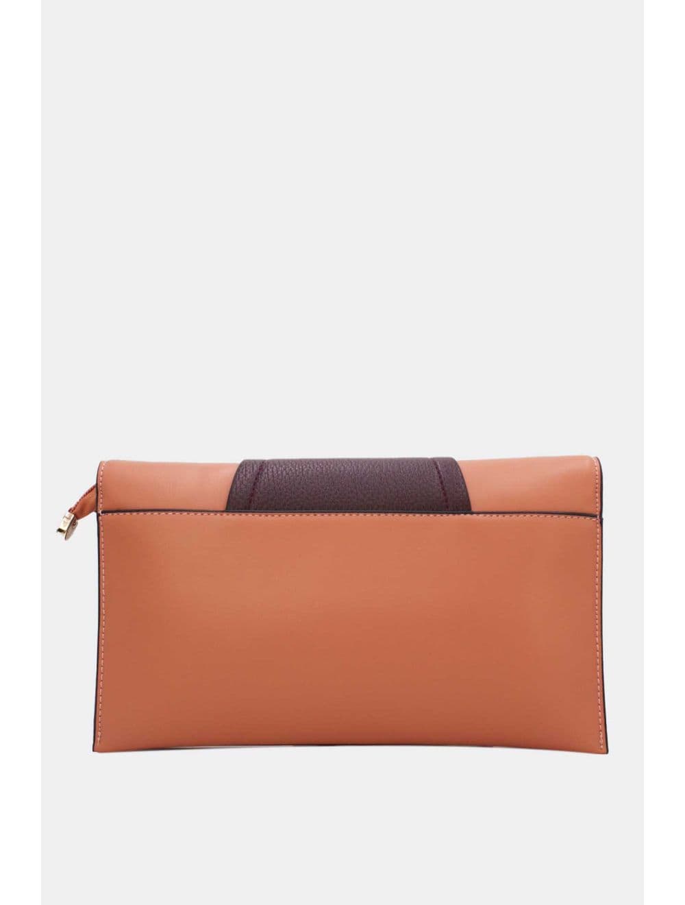 Pochette Bandoulière Effet Cuir Chic 25P-6305-Pink/Burgendy — vue 3