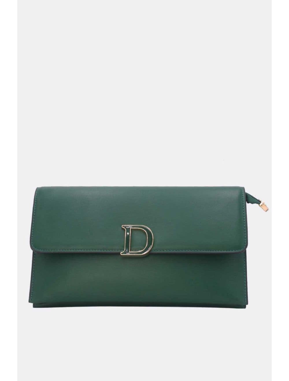 Pochette Bandoulière Effet Tressé 25P-6303-Vert