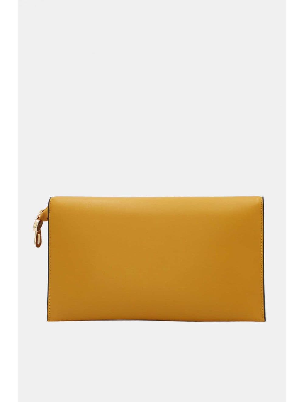 Pochette Bandoulière Effet Tressé 25P-6303-Jaune — vue 3