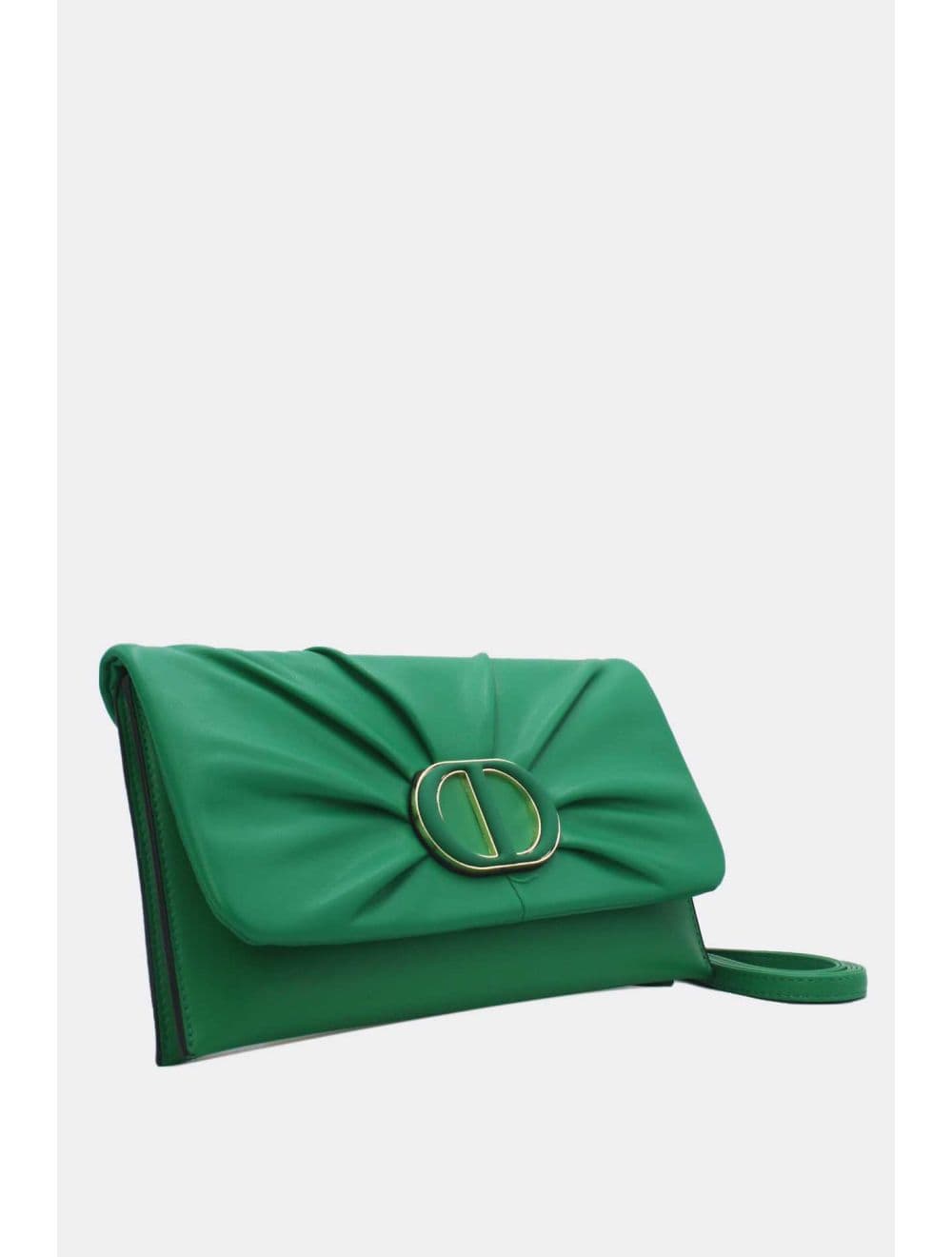 Pochette Bandoulière Effet Tressé 25P-6420-Vert — vue 2