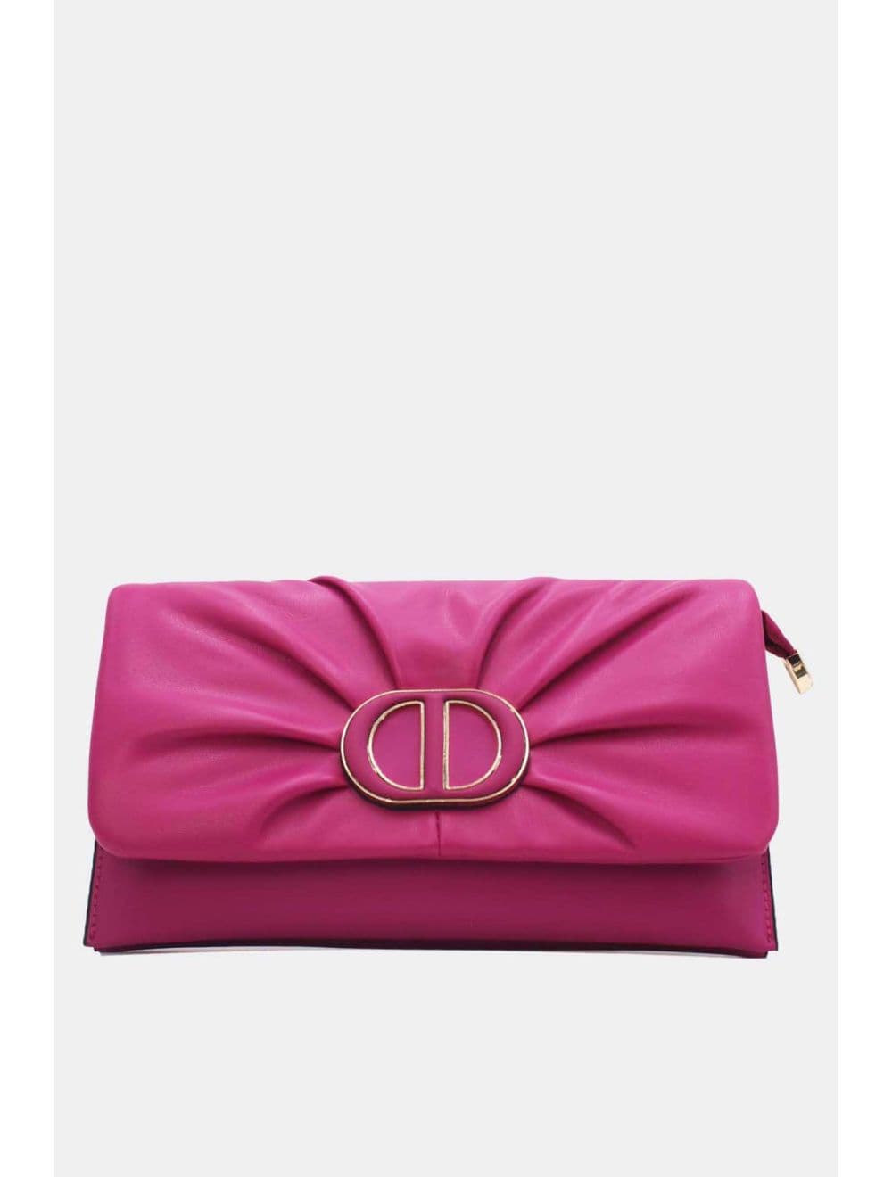 Pochette Bandoulière Effet Tressé 25P-6420-Rose