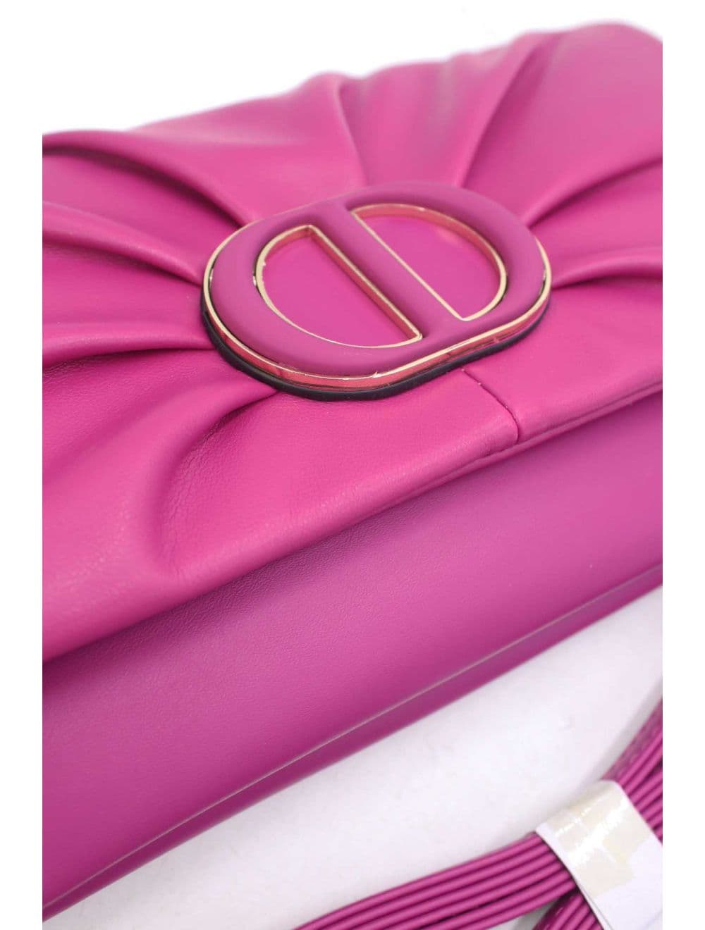 Pochette Bandoulière Effet Tressé 25P-6420-Rose — vue 5