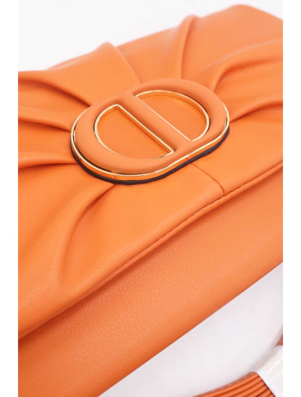 Pochette Bandoulière Effet Tressé 25P-6420-Orange — vue 5