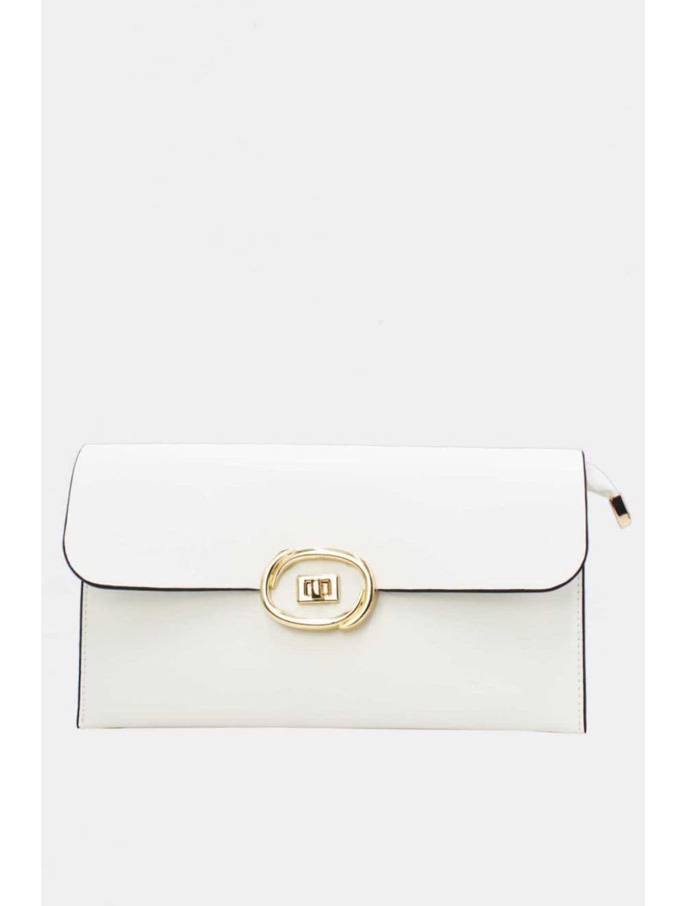 Pochette Bandoulière Effet Tressé RÉASSORT 25P-6419-Blanc