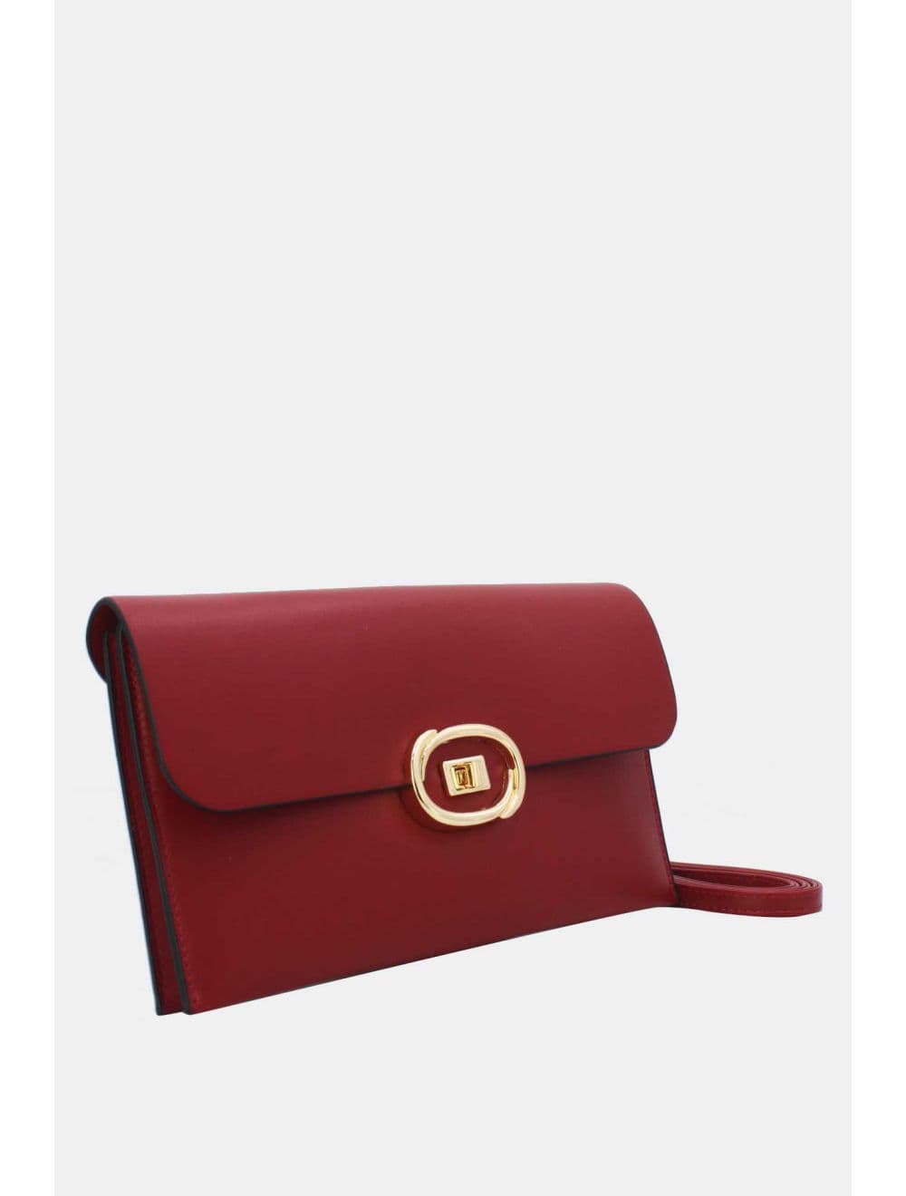 Pochette Bandoulière Effet Tressé RÉASSORT 25P-6419-Bordeaux — vue 2