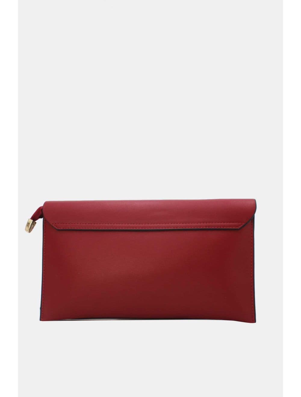 Pochette Bandoulière Effet Tressé RÉASSORT 25P-6419-Bordeaux — vue 3