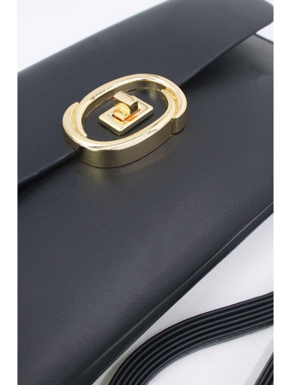 Pochette Bandoulière Effet Tressé RÉASSORT 25P-6419-Noir — vue 5
