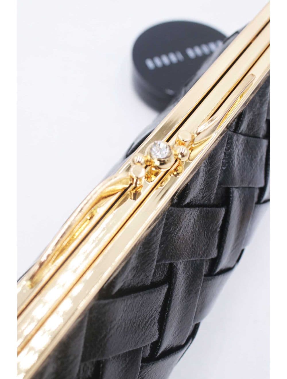 Pochette Soirée Ou Marriage Tressé RÉASSORT 24P-6131-Noir — vue 3