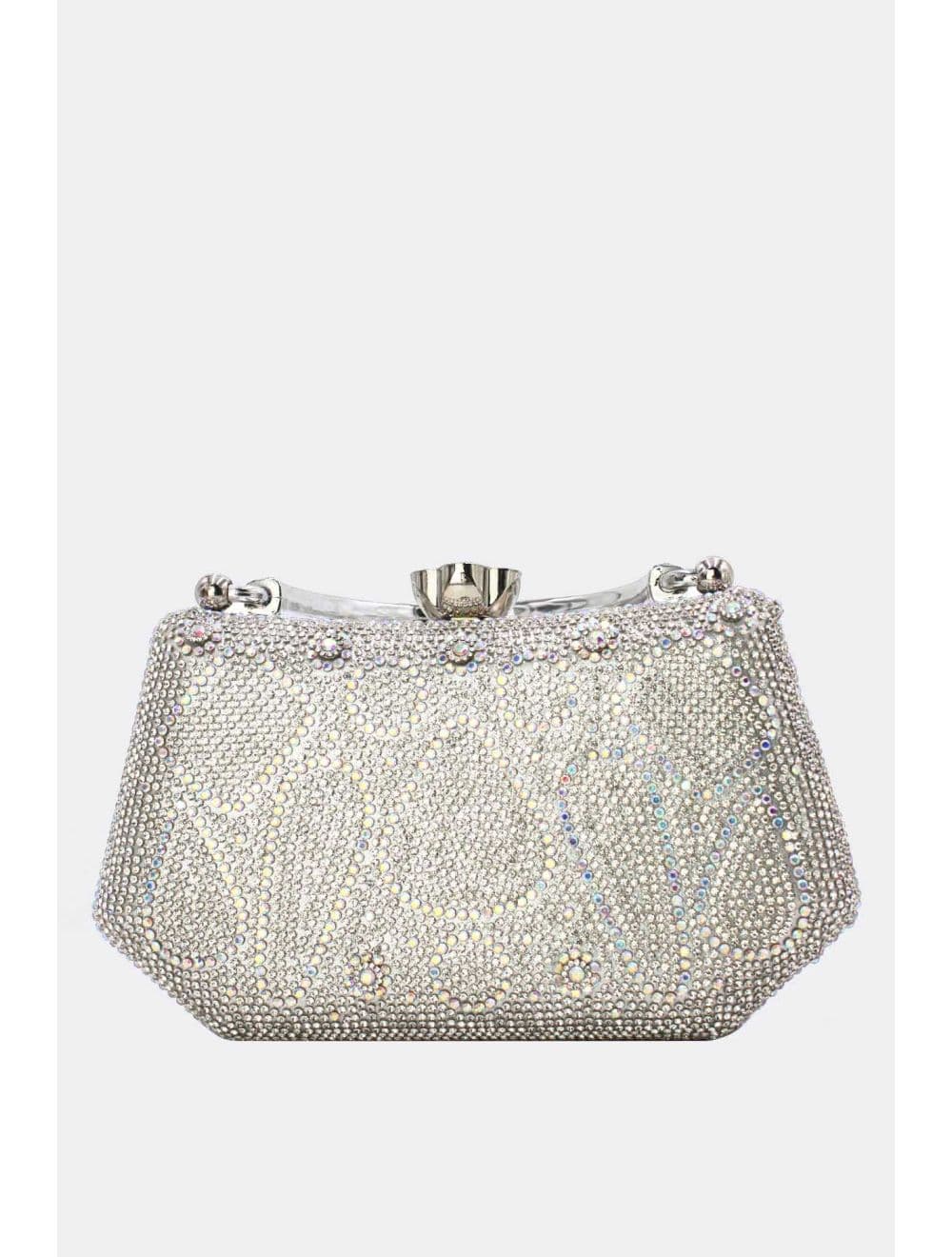 Pochette Soirée Strass 25R-3710-Argenté — vue 3