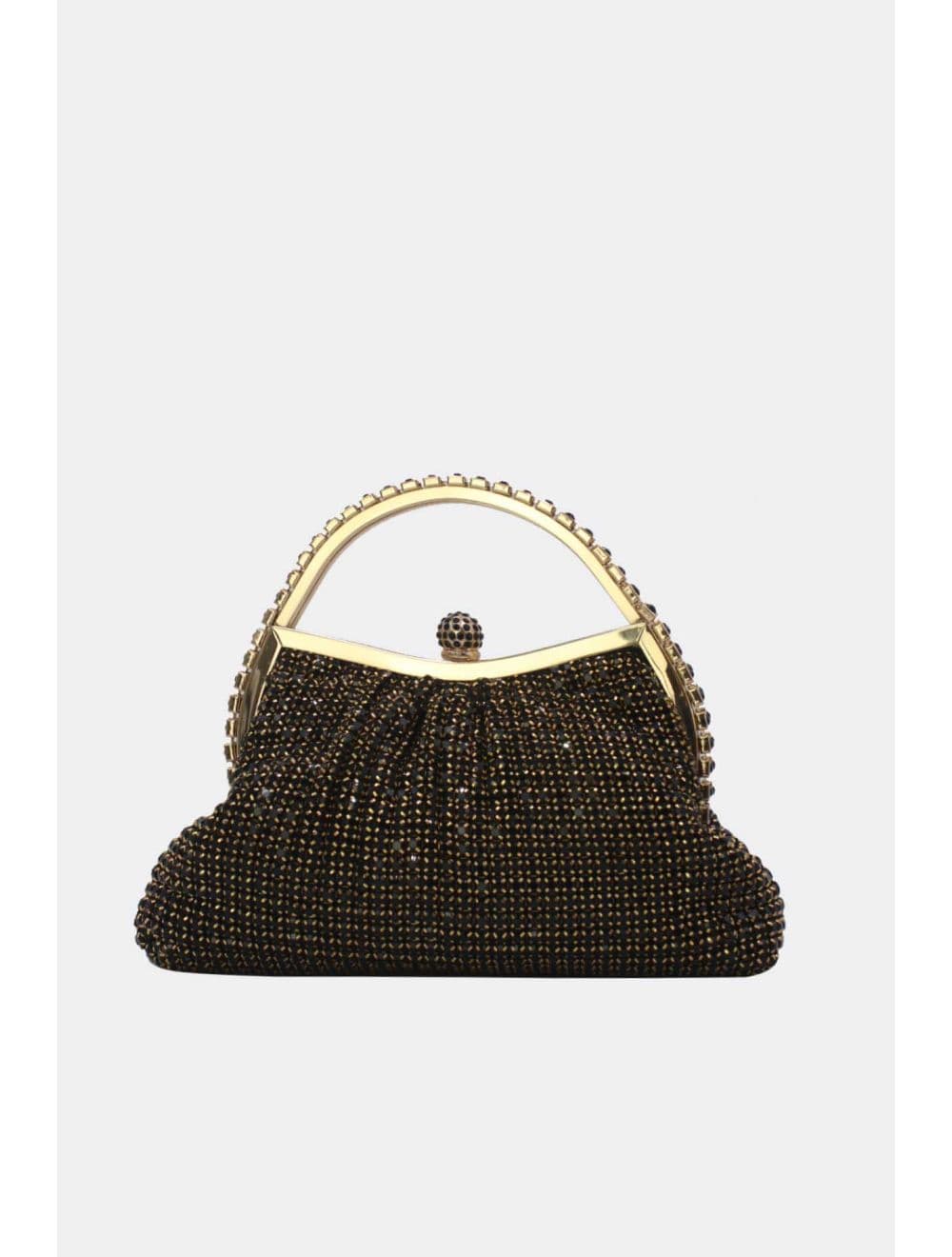 pochette soiree strass 25R-3711-Noir