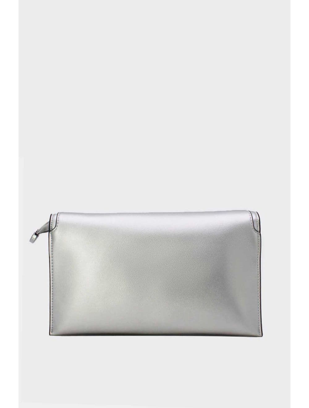 Pochette Bandoulière Effet Tressé RÉASSORT 24P-6099-Argenté — vue 2