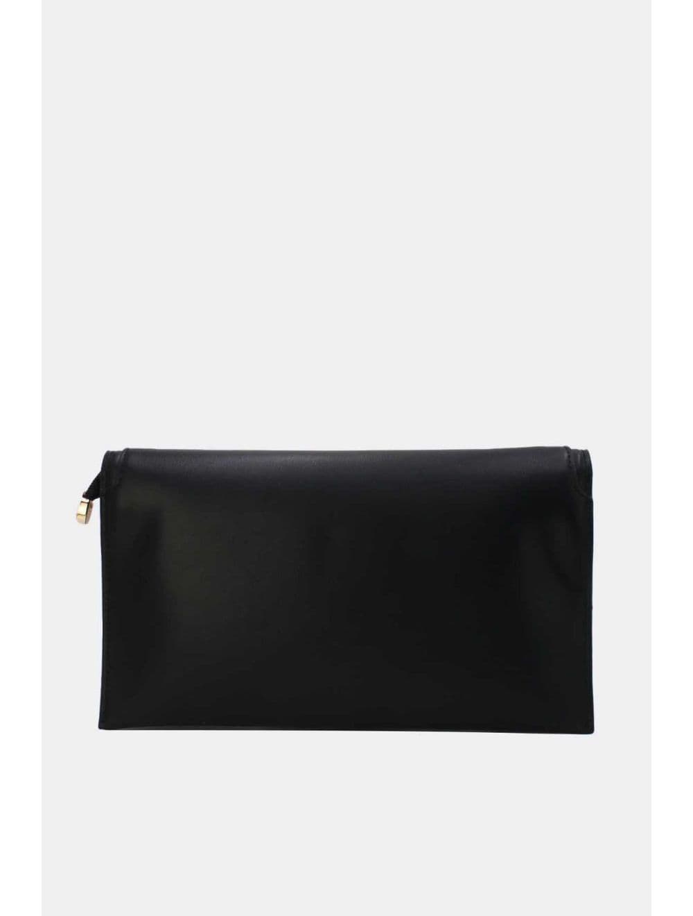 Pochette Bandoulière Effet Tressé RÉASSORT 24P-6099-Noir — vue 3