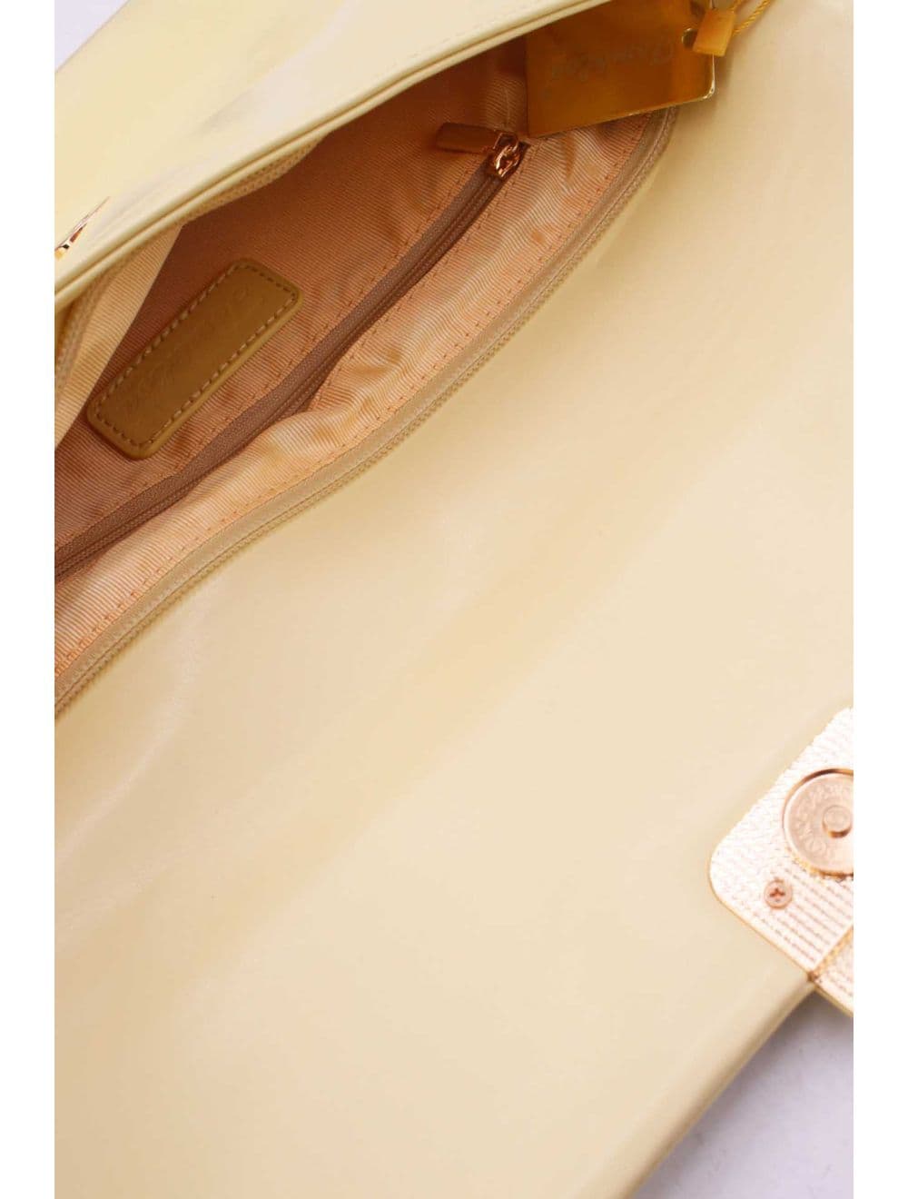 Pochette Bandoulière Vernis 25P-6323-Jaune — vue 5