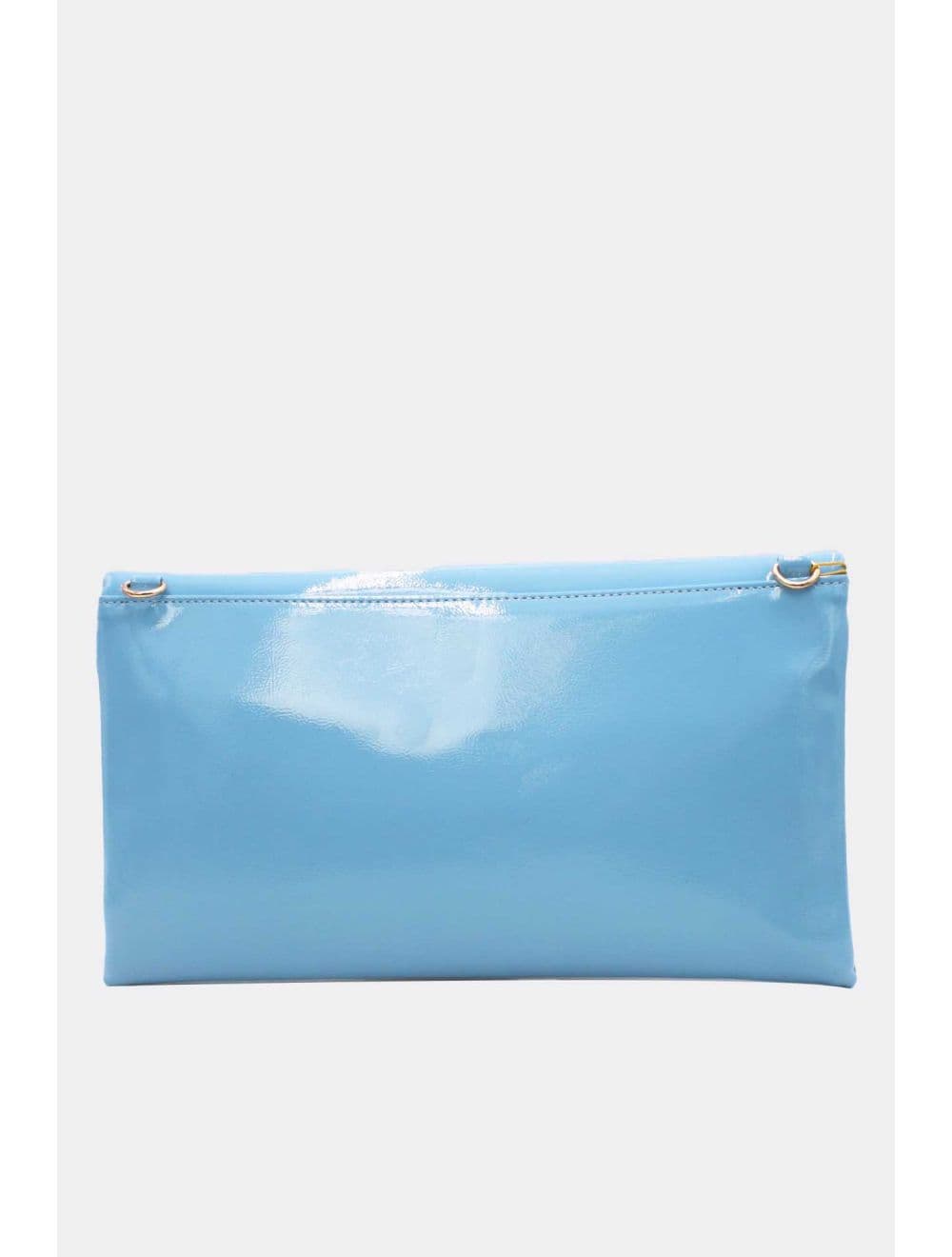Pochette Bandoulière Vernis 25P-6323-Bleu — vue 3