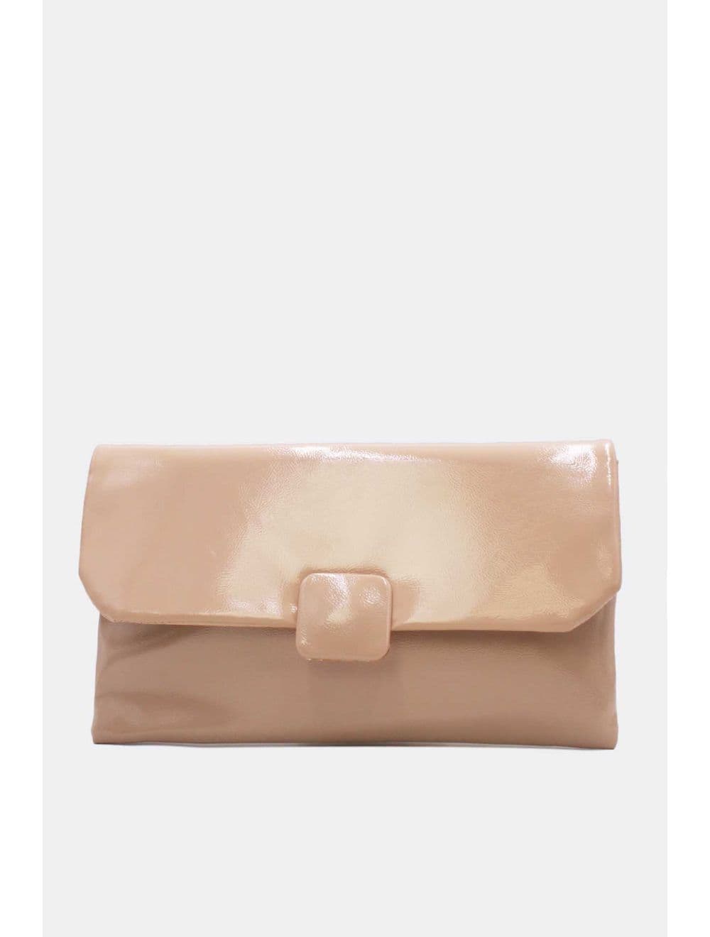 Pochette Bandoulière Vernis 25P-6323-Nude