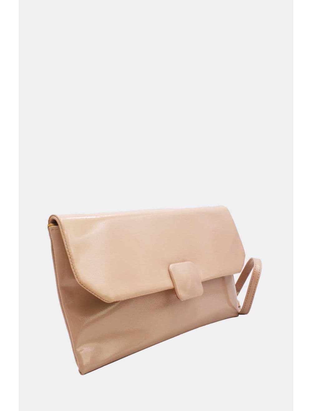 Pochette Bandoulière Vernis 25P-6323-Nude — vue 2