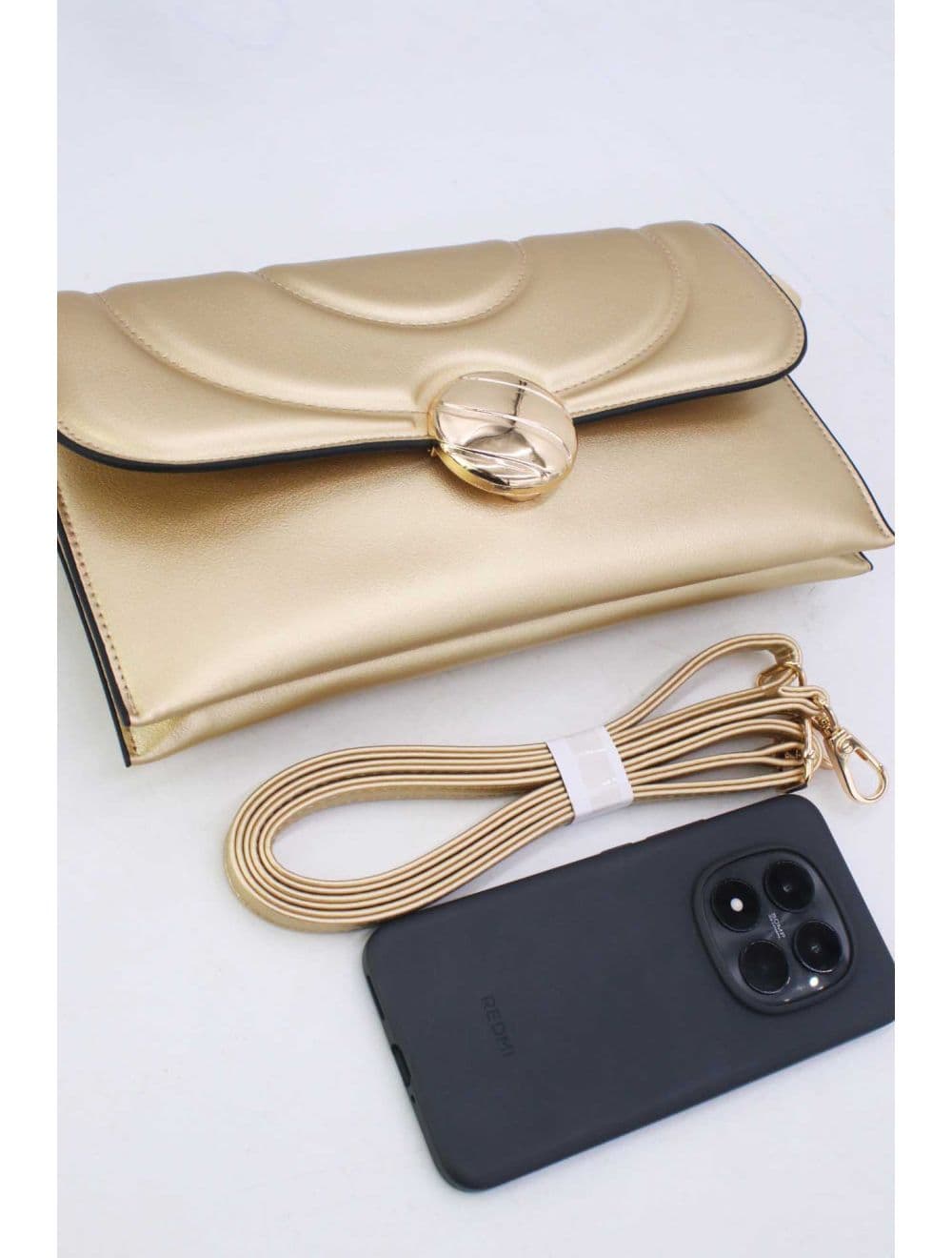 Pochette Bandoulière Chic 25P-6302-Doré — vue 4