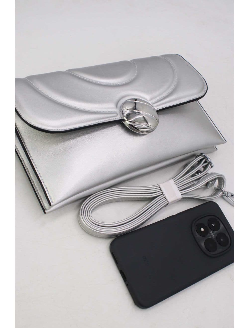 Pochette Bandoulière Chic 25P-6302-Argenté — vue 4