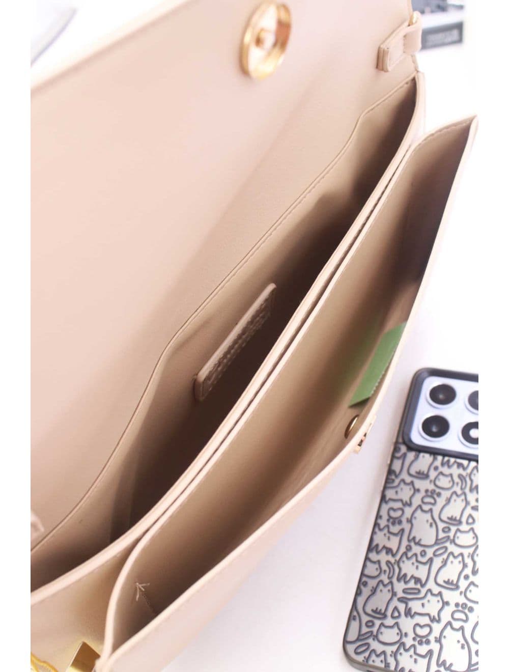 Pochette Bandoulière Avec Ceinture 25P-6301-Abricot — vue 5