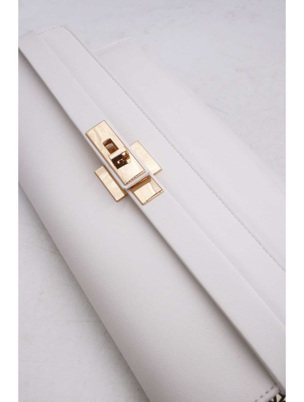 Pochette Bandoulière Avec Ceinture 25P-6301-Blanc — vue 5