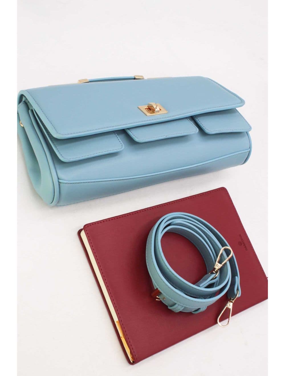 Pochette Bandoulière Transformable 25P-6300-Bleu — vue 4