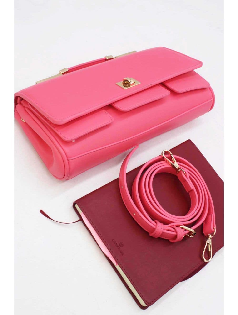 Pochette Bandoulière Transformable 25P-6300-Pink — vue 4