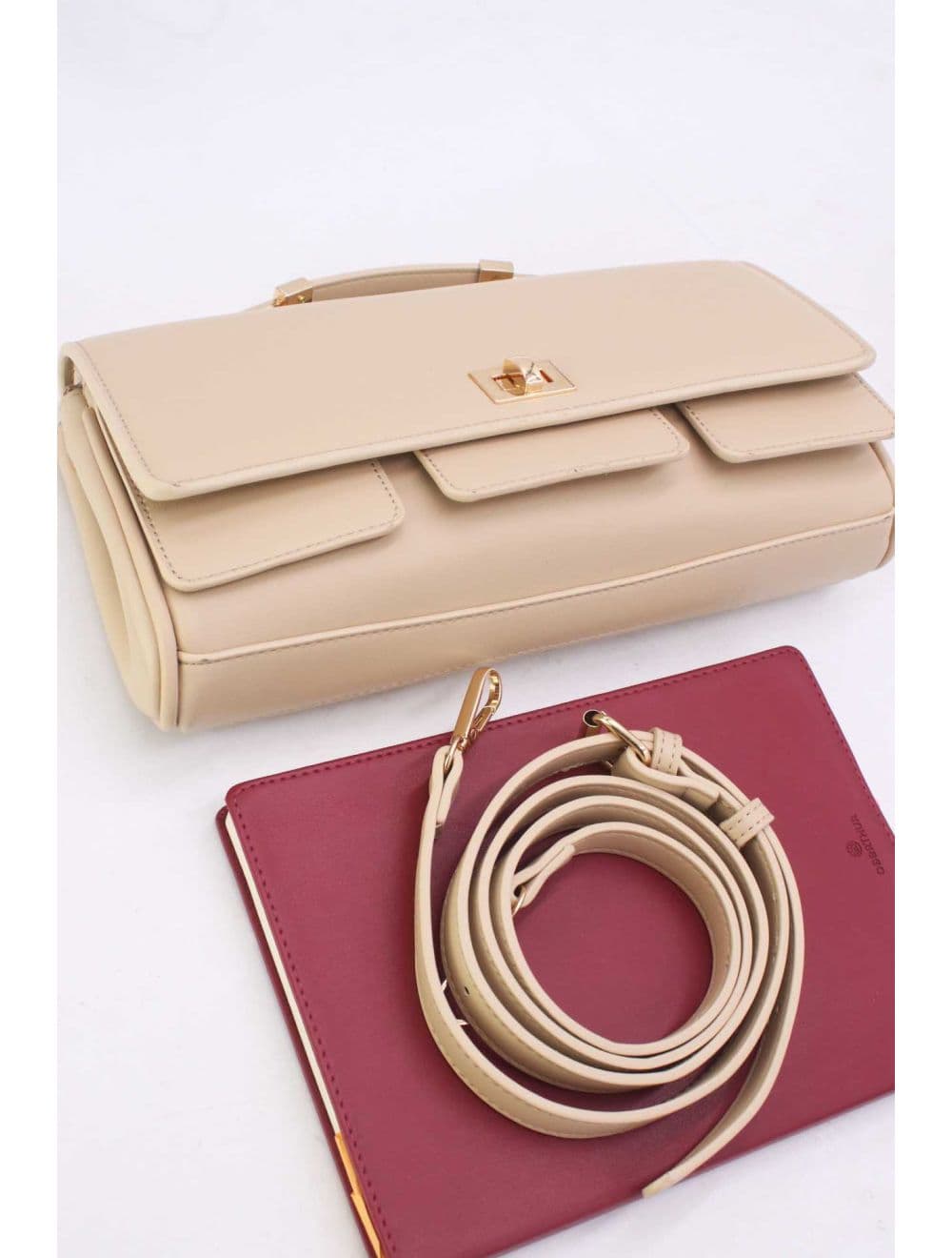 Pochette Bandoulière Transformable 25P-6300-Abricot — vue 4