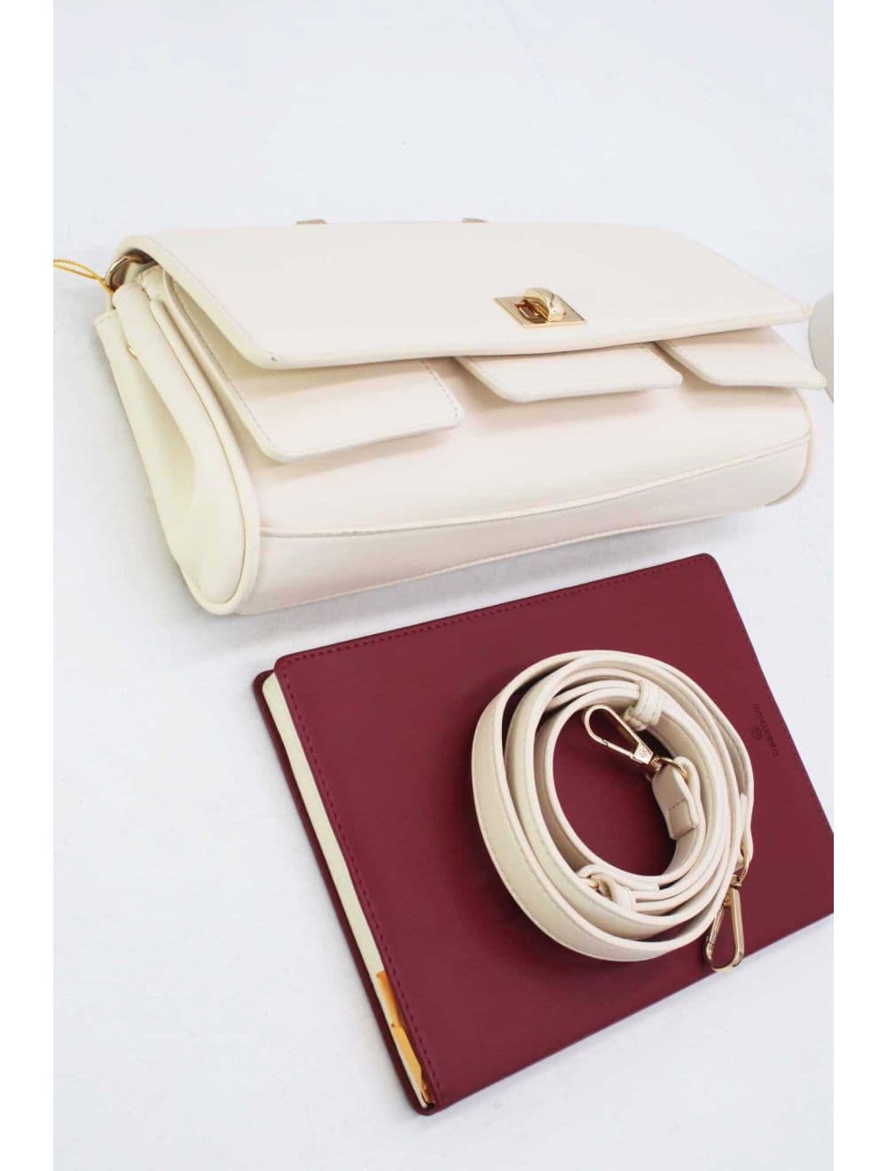 Pochette Bandoulière Transformable 25P-6300-Beige — vue 4