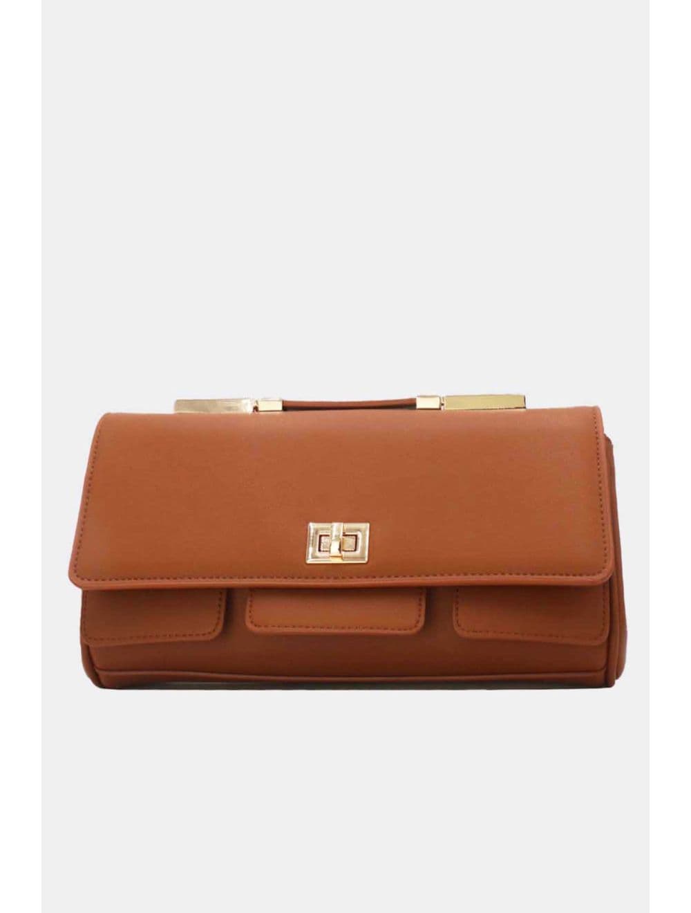 Pochette Bandoulière Transformable 25P-6300-Marron